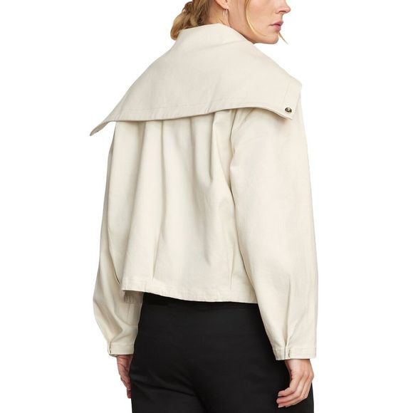 Modern Citizen Womens  Jona Cropped Collared Jacket - Picture 2 of 3